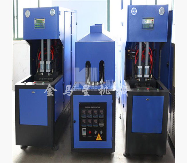 半自動塑料、PET吹瓶機（灌裝機，純凈水）